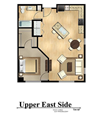 Upper East Side 1 bedroom 1 bath 734 square feet